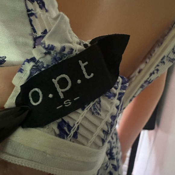 Few Moda o.p.t Classic Dress Blue Toile - Picture 6 of 9